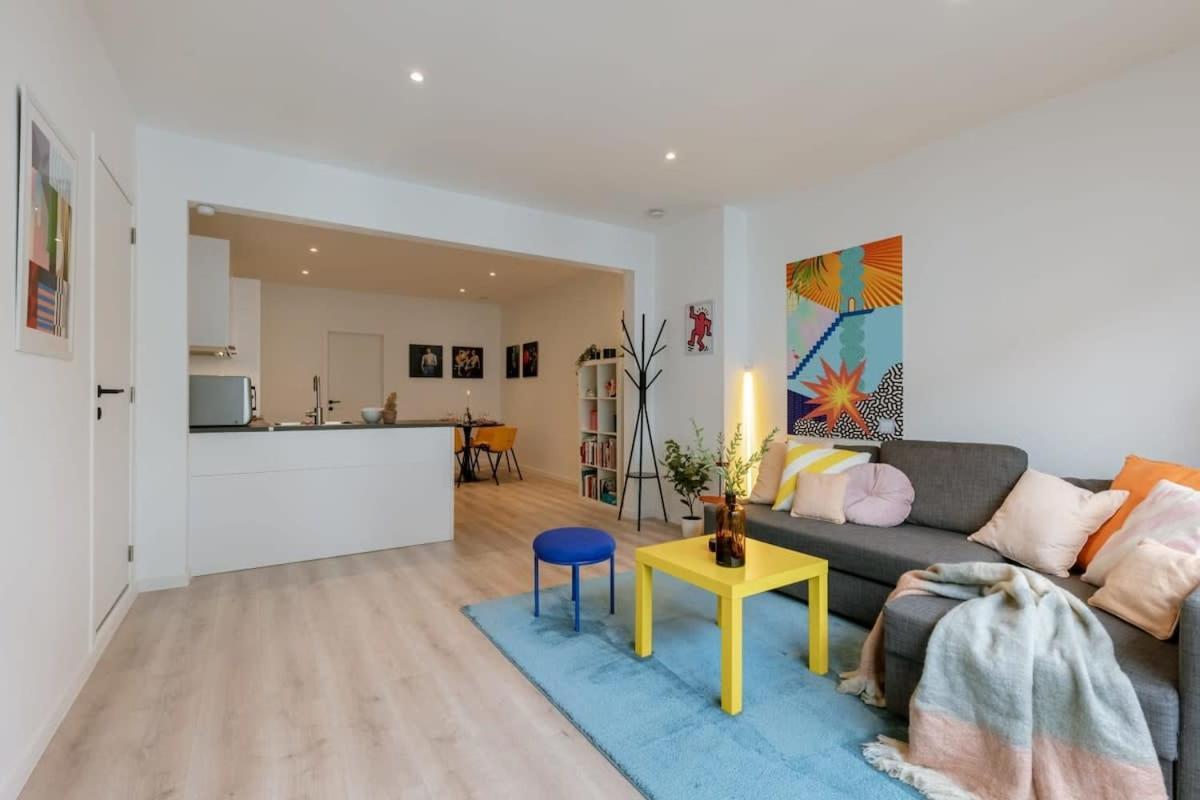 Colorful Pop Apartment In The Heart Of Antwerpen Eksteriør bilde