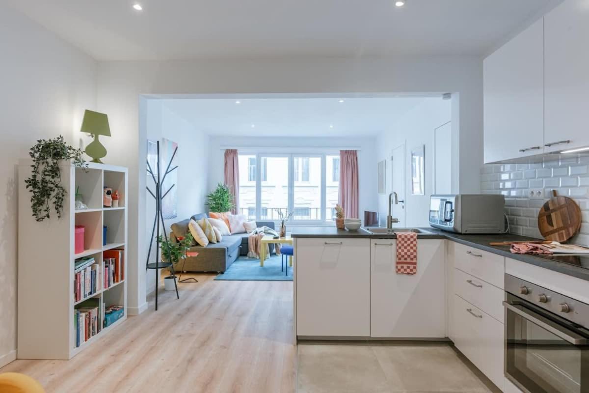 Colorful Pop Apartment In The Heart Of Antwerpen Eksteriør bilde