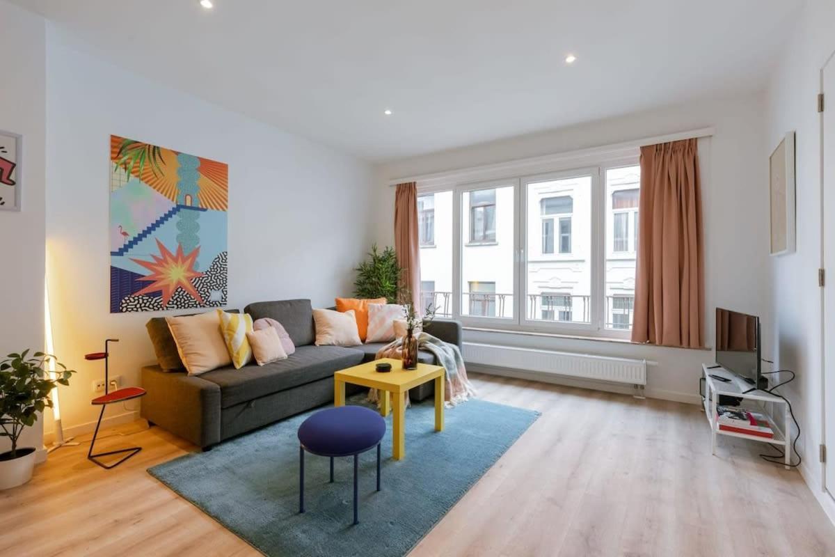 Colorful Pop Apartment In The Heart Of Antwerpen Eksteriør bilde